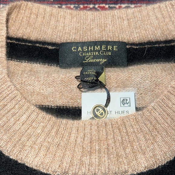 NWT Charter club women cashmere sweater. - Picture 2 of 6